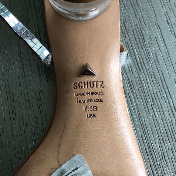 Schutz traspatent block sandals size 7.5 - Picture 8 of 13